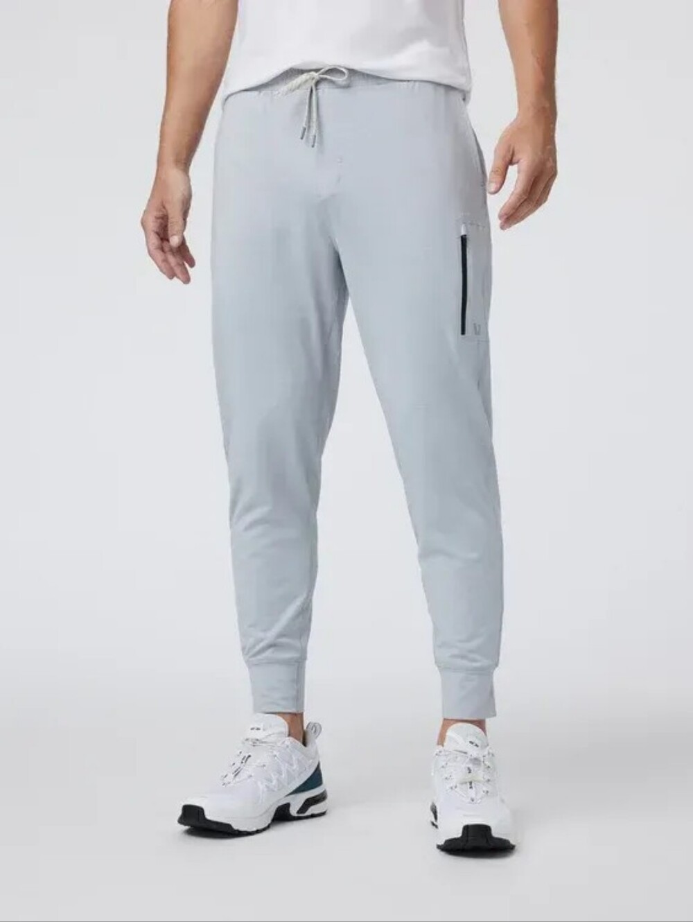 Vuori Sunday Performance Joggers Platinum Heather Gray Size XL